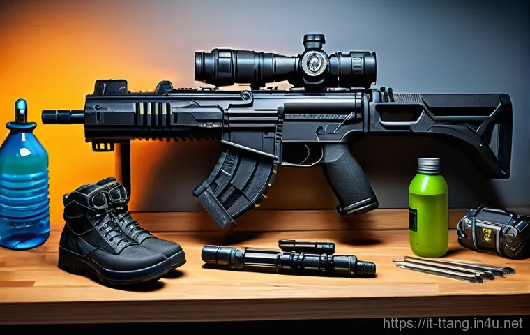 탕탕특공대 재화 관리 꿀팁 - In a fortified outpost overlooking a post-apocalyptic cityscape, a diverse group of survivors, all w...