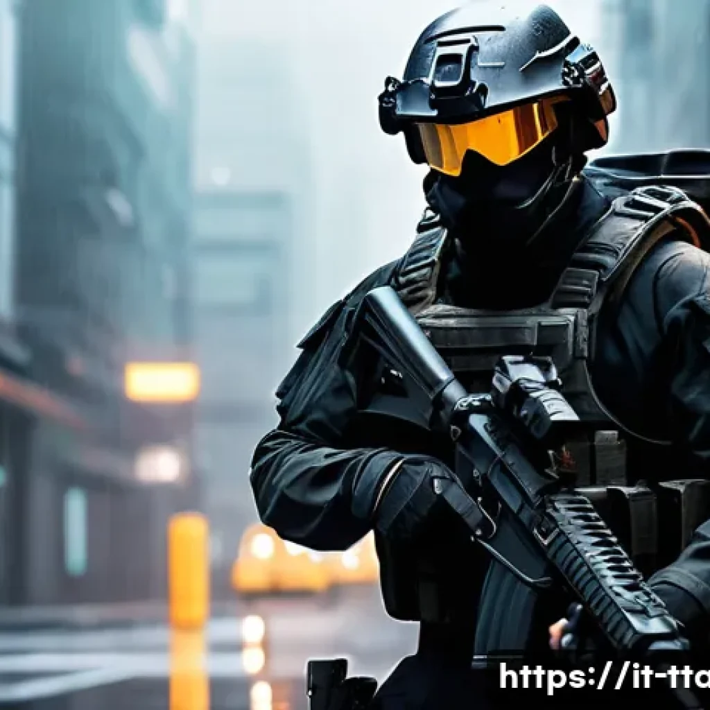 탕탕특공대 스킨 구매 가이드 - A dynamic action scene featuring a TangTang Special Forces character wearing the "Shadow Ops" skin, ...