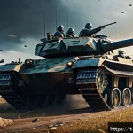 Home 19 탕탕특공대 최고의 DPS 조합 - A dynamic fantasy battle scene featuring a diverse squad of heroes in strategic formation: sturdy ta...
